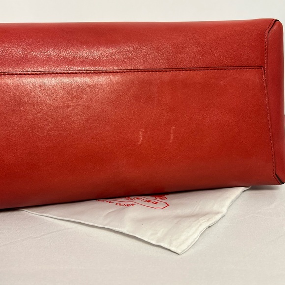 NWT Coach Borough Soft In Nappa 32291 Leather Satchel Rare With Dust Bag - Picture 11 of 16